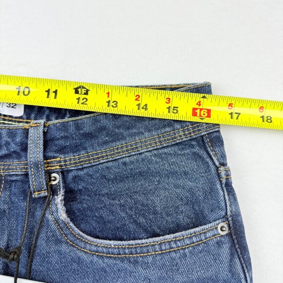 Paper Denim & Cloth Men's Cotton Relaxed Fit Vesta Blue Denim Shorts Size 32 NWT - Picture 9 of 12